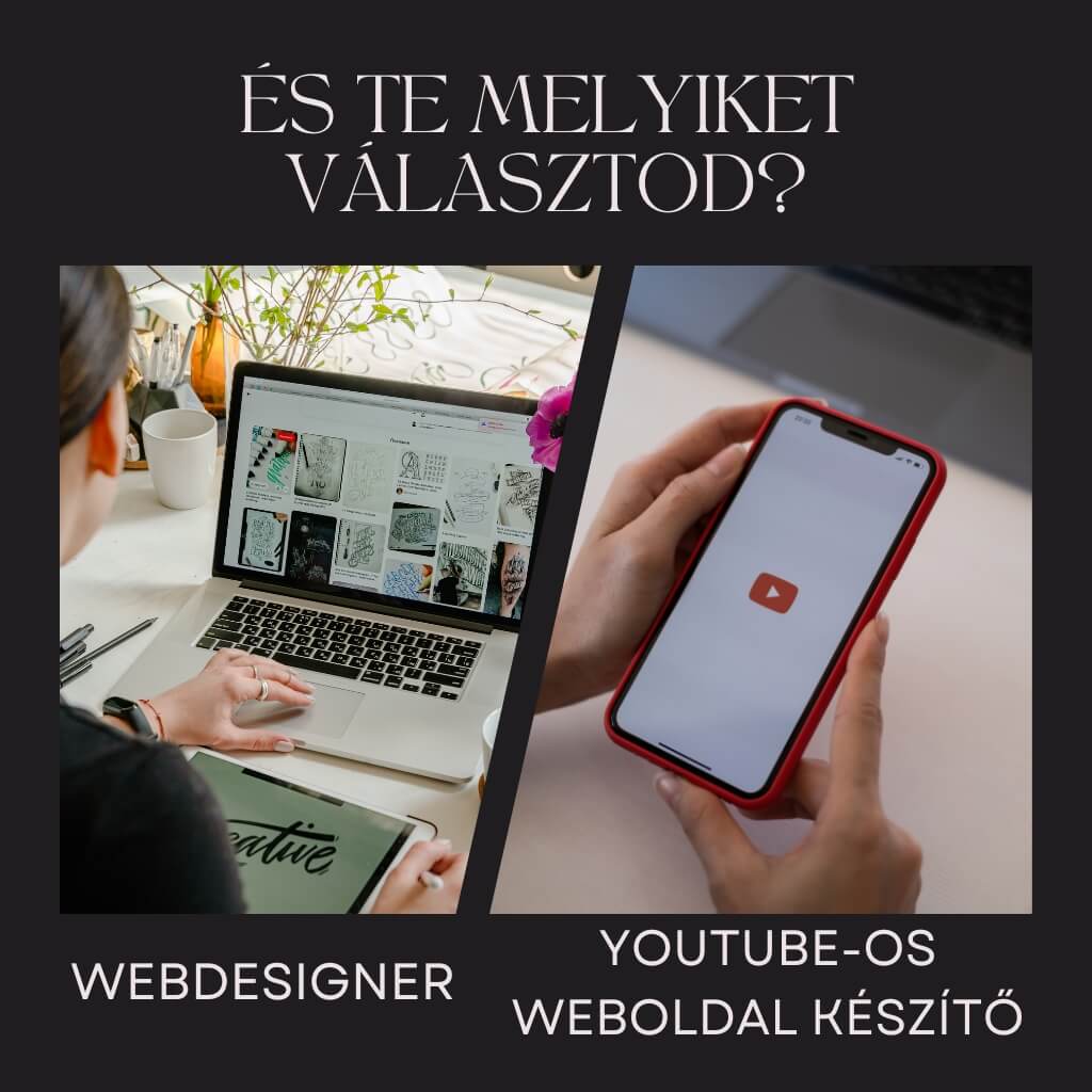 Weboldal készítés -webdesigner
